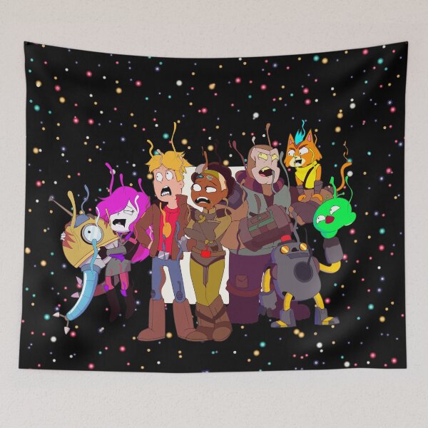 Item preview, Final Space - Falling In Final Space designed and sold by WaltTheAdobeGuy.