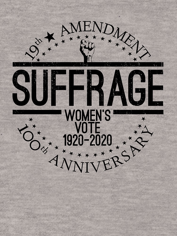 Thumbnail 7 of 7, Essential T-Shirt, Suffrage XIX Centennial 1920-2020 Women's Right To Vote Shirt Gear designed and sold by DynamicDesign.