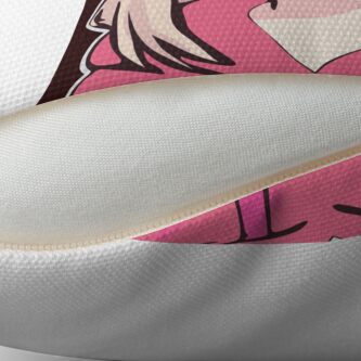 Alternate view of Cute Anime Girl - I'm Cute Throw Pillow