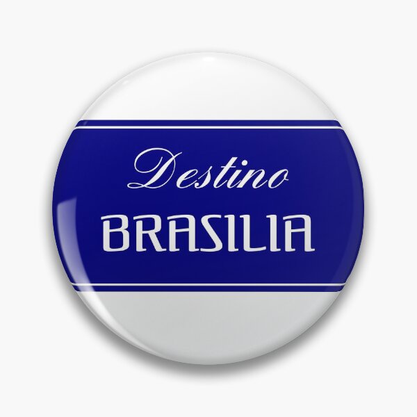 Item preview, Beautiful and cute illustration "Destination Brasilia" for holiday and travel gift as souvenir designed and sold by aromed2002.
