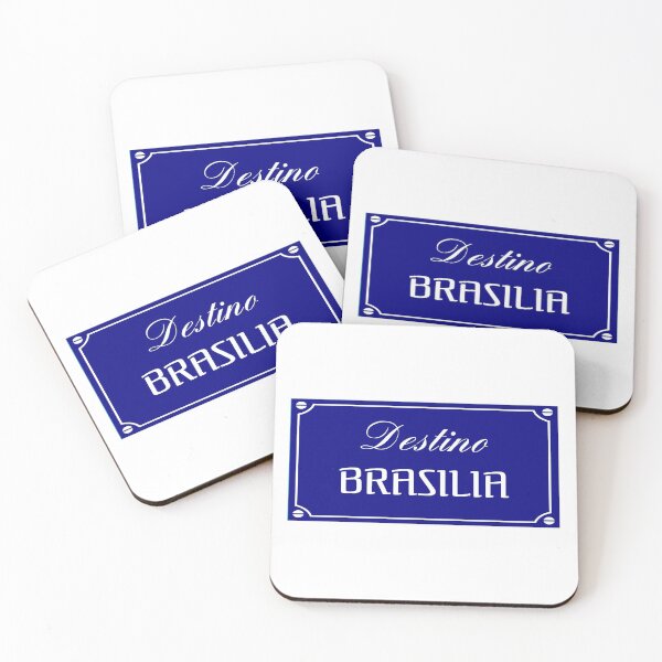 Item preview, Beautiful and cute illustration "Destination Brasilia" for holiday and travel gift as souvenir designed and sold by aromed2002.