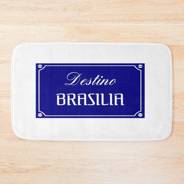 Item preview, Beautiful and cute illustration "Destination Brasilia" for holiday and travel gift as souvenir designed and sold by aromed2002.