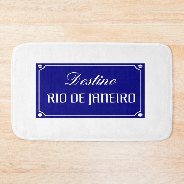 Item preview, Beautiful and cute illustration "Destination Rio De Janeiro" for holiday and travel gift as souvenir designed and sold by aromed2002.