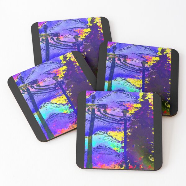 Item preview, Telephone Sky Purple designed and sold by LadyMayDesigns9.