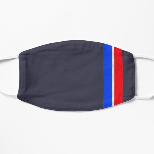 Death Stranding Bridges - Grunge Style Red White and Blue Stripe Mask