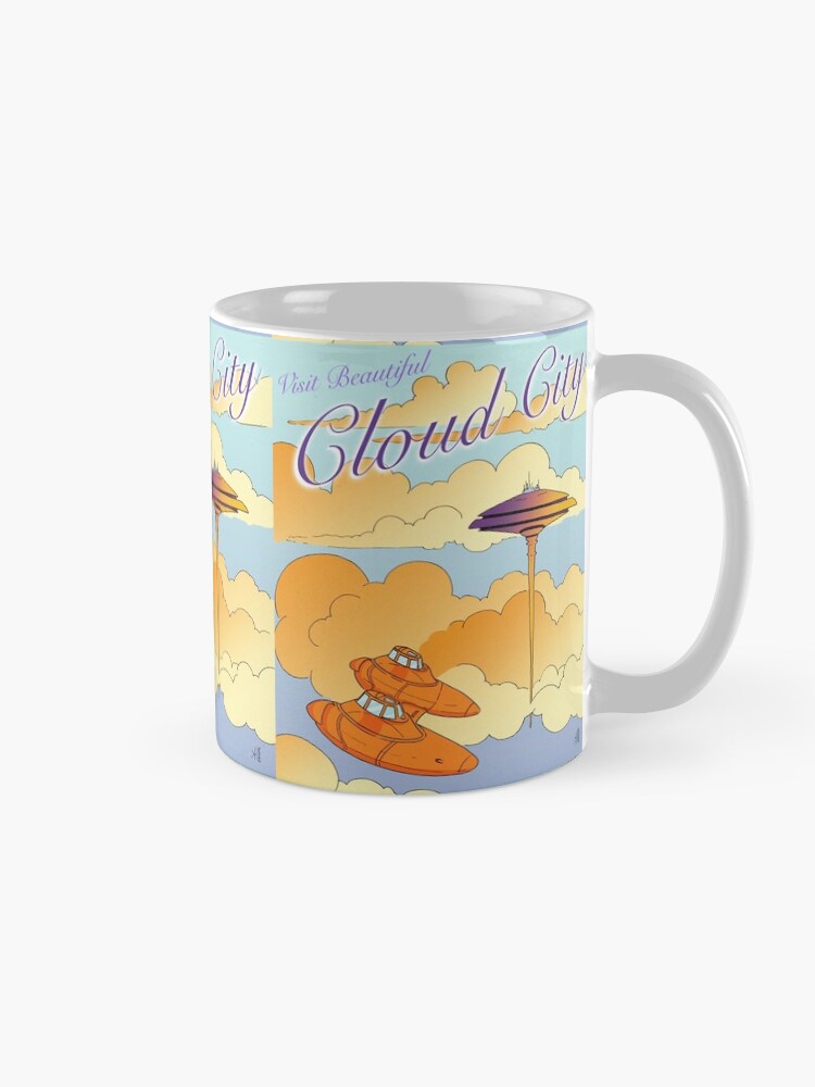 Thumbnail 5 of 6, Coffee Mug, Visit Beautiful Cloud City designed and sold by Wildharegrafix.