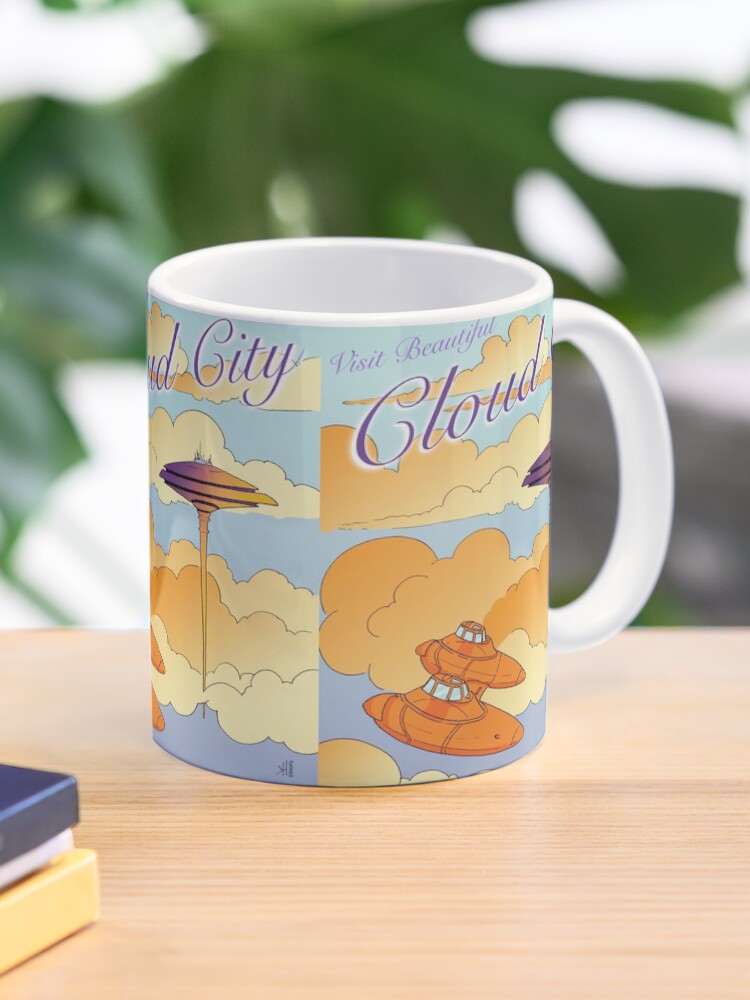 Thumbnail 1 of 6, Coffee Mug, Visit Beautiful Cloud City designed and sold by Wildharegrafix.