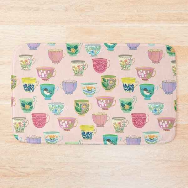 Item preview, Vintage Tea Cups {Soft Pink} designed and sold by Cecilia Mok.