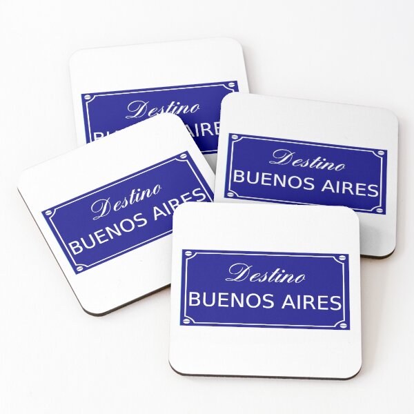 Item preview, Beautiful and cute illustration "Destination Buenos Aires" for holiday and travel gift as souvenir designed and sold by aromed2002.