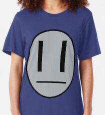 Dib's emotocon shirt Slim Fit T-Shirt