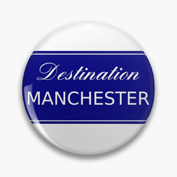Item preview, Beautiful and cute illustration "Destination Manchester" for holiday and travel gift as souvenir designed and sold by aromed2002.
