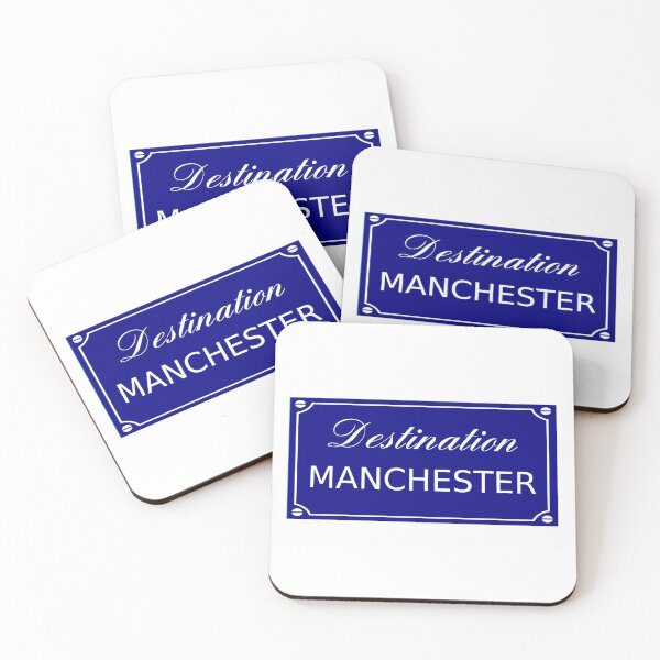 Item preview, Beautiful and cute illustration "Destination Manchester" for holiday and travel gift as souvenir designed and sold by aromed2002.