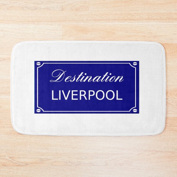Item preview, Beautiful and cute illustration "Destination Liverpool" for holiday and travel gift as souvenir designed and sold by aromed2002.