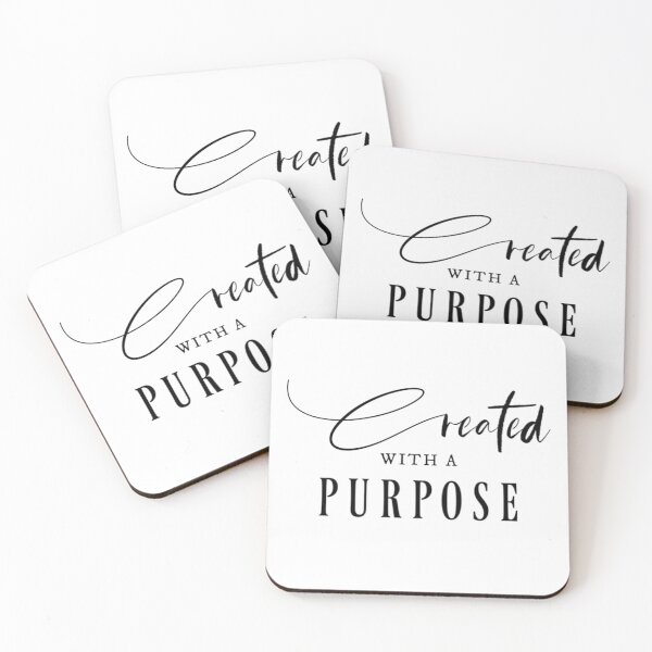 Item preview, Created with a Purpose. Christian design. designed and sold by TheKingdomAttic.