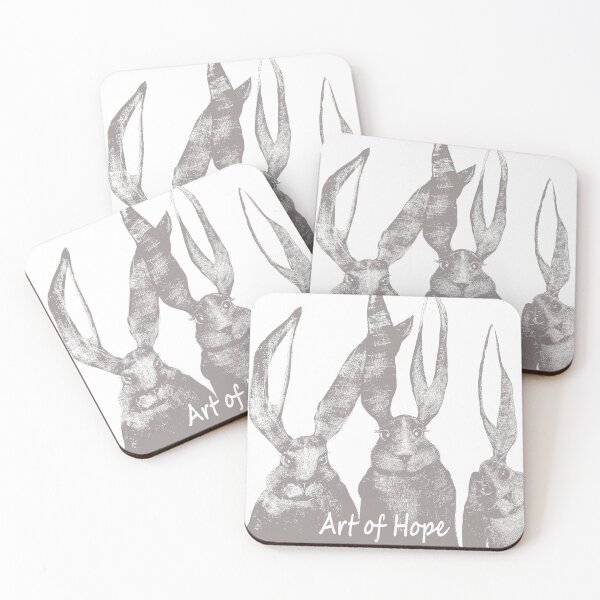 Item preview, art of hope rabbits designed and sold by hopeweaver.
