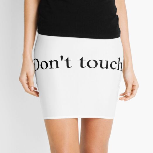 Don't touch! Mini Skirt