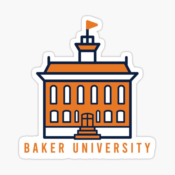 Baker University Stickers Redbubble