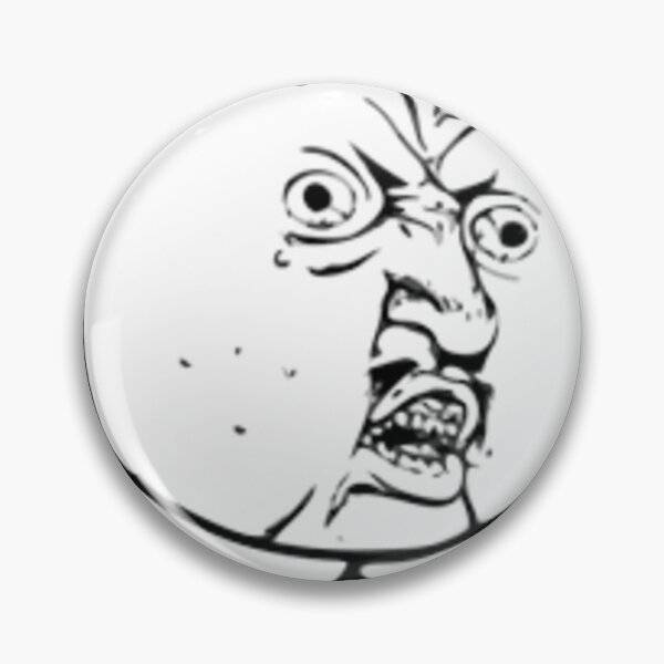 Angry Troll Face Social Media Pin