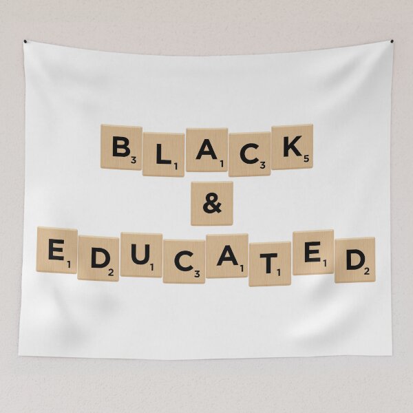 Item preview, Black and Educated designed and sold by Creatively Jazz.