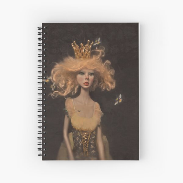 The Bee Queen Spiral Notebook