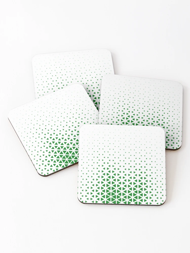 Thumbnail 1 of 5, Coasters (Set of 4), Triangle Pattern designed and sold by Flog7.