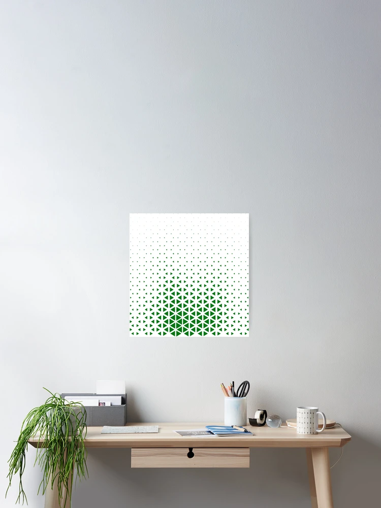 Thumbnail 2 of 3, Poster, Triangle Pattern designed and sold by Flog7.