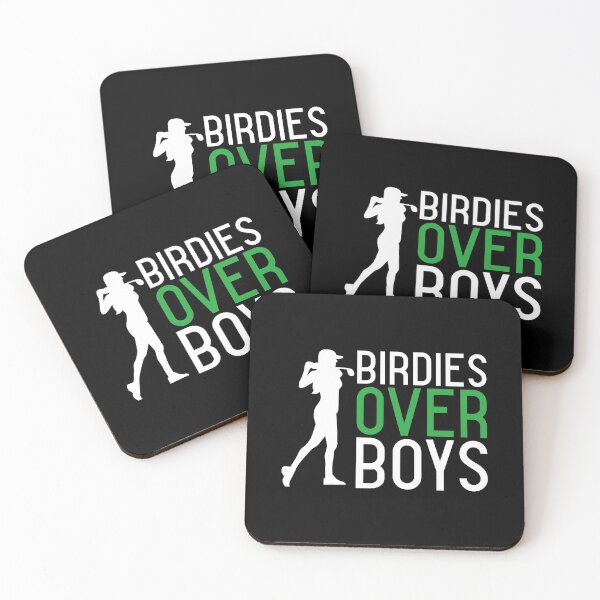 Item preview, Birdies over Boys, Women's Golf Design designed and sold by designwaves.