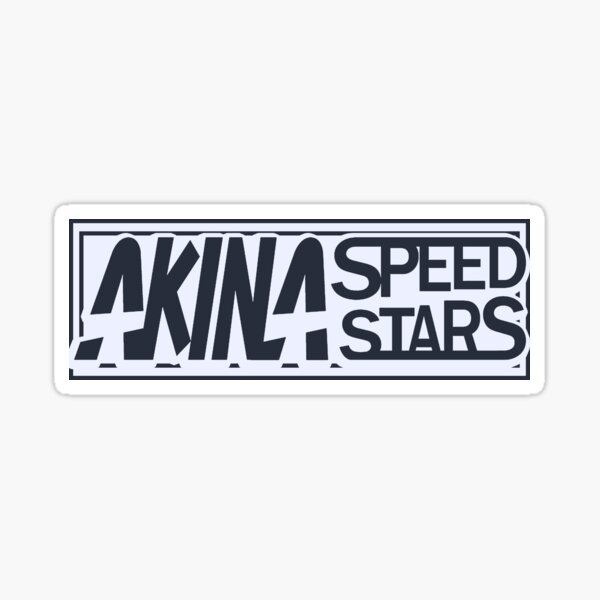 Étoiles de vitesse Akina Sticker