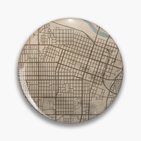 Item preview, Topeka Sepia Map designed and sold by CPTVDesign.