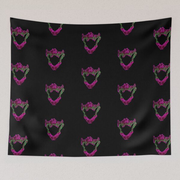 Item preview, Partial Skull Pink & Green designed and sold by LadyMayDesigns9.