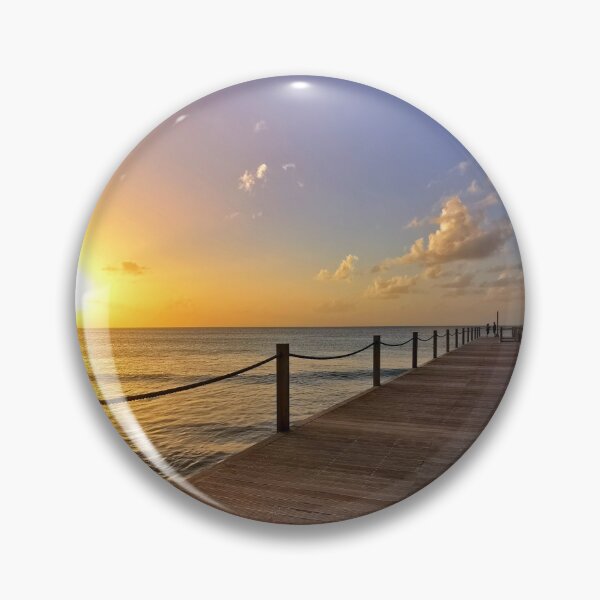 Item preview, Sunset pier view designed and sold by StylePunch.