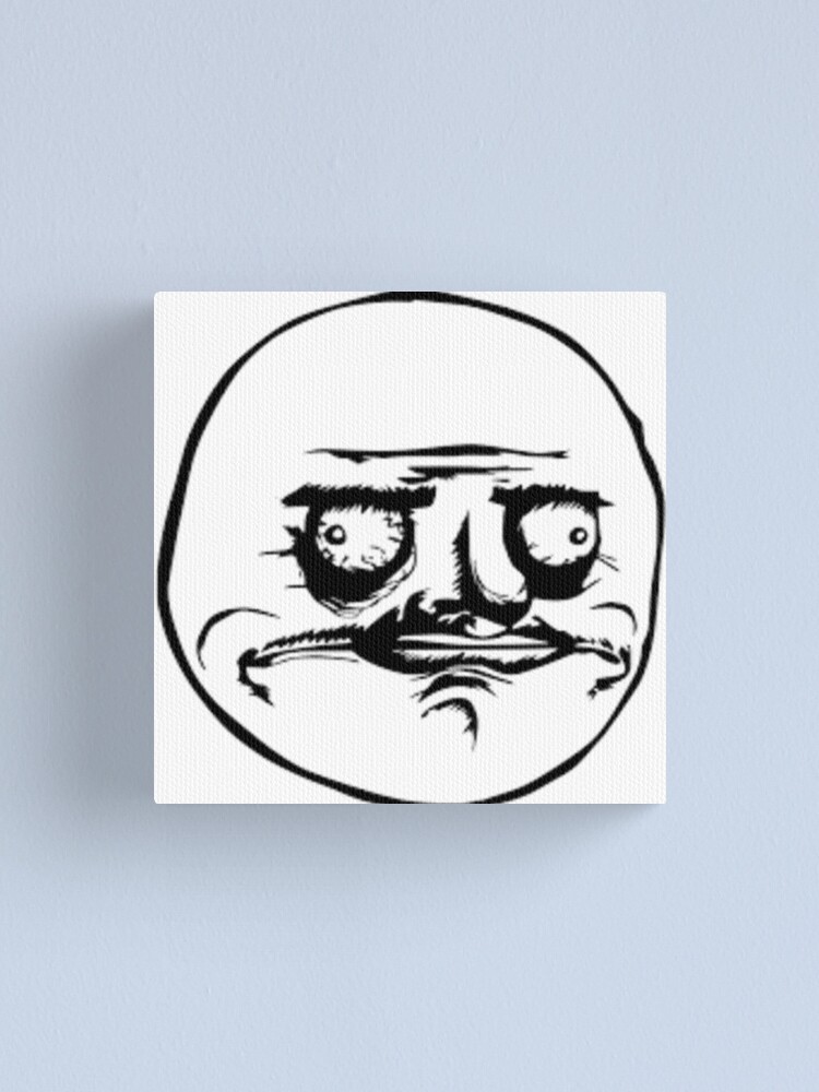 Angry Troll Face Social Media | Art Board Print