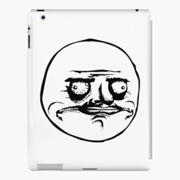 Screaming Troll Face with Glowing Eyes Blank Template - Imgflip