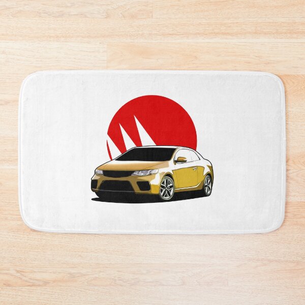 Item preview, Canary yellow 2011 Cerato Forte Coupe Front Side designed and sold by Enthusiast Designs.