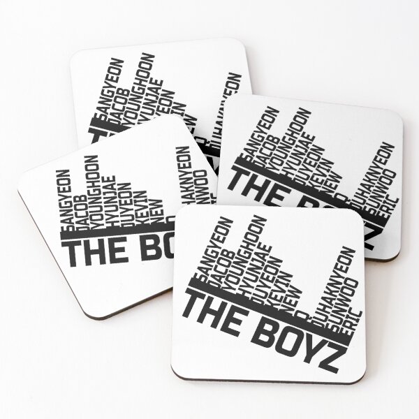 Item preview, The Boyz Member Name Design designed and sold by The Kpop Konverters.