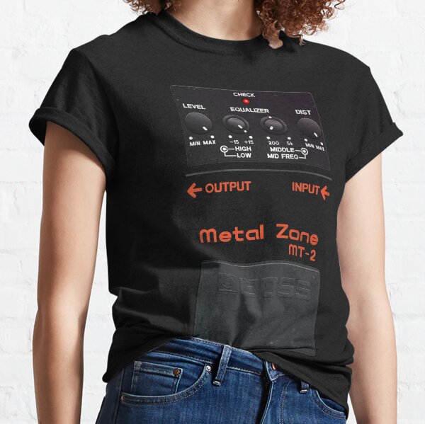 boss metal zone shirt