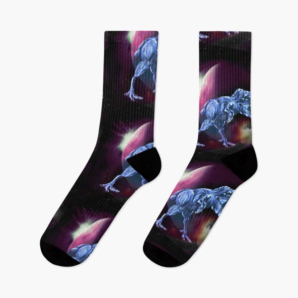 Item preview, Dinosaur Chicken in Outer Space designed and sold by iduzarts.