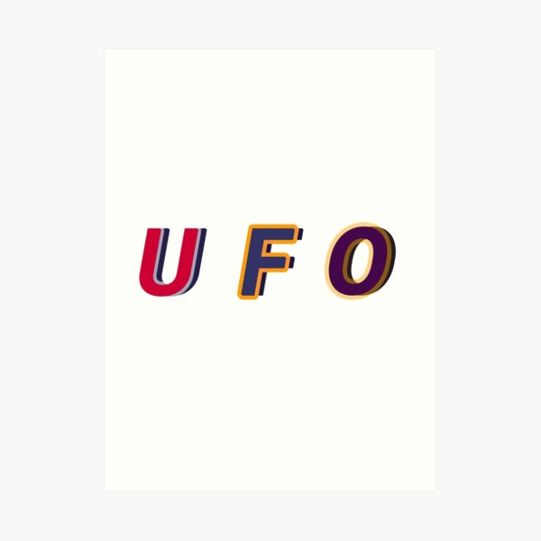 Ufo Band Wall Art Redbubble