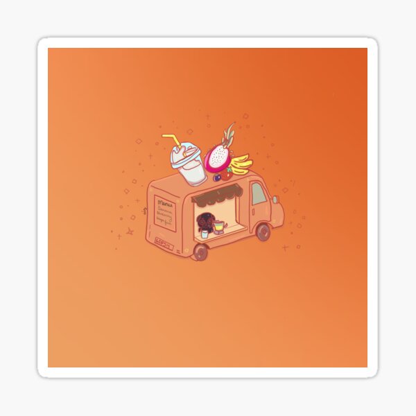 Item preview, The Gus Print: Little Juice Truck designed and sold by Leex G.