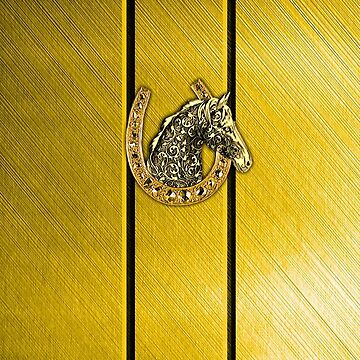 Artwork thumbnail, Golden Lucky ShoeHorse by VkCases