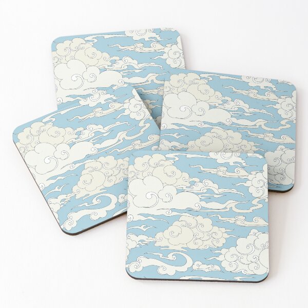 Artikelvorschau, Traditional Chinese Painting Clouds (Blue) entworfen und verkauft von alderblight.