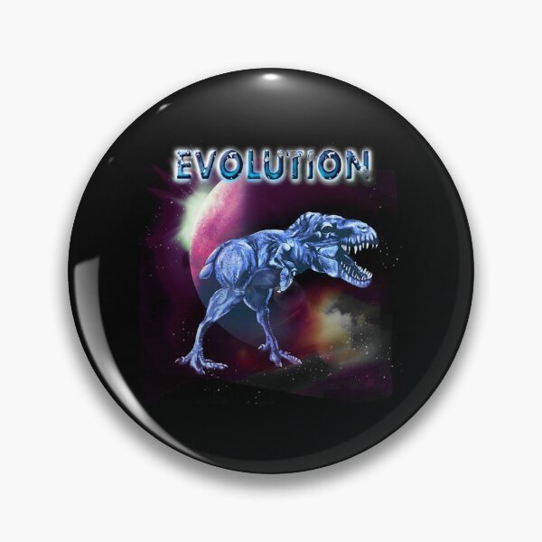 Item preview, Evolution Dinosaur Chicken in Outer Space designed and sold by iduzarts.