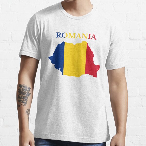 Proud Romanian Coat Of Arms Flag Of Romania