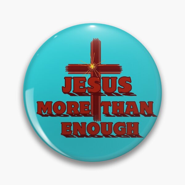 Item preview, Jesus, More Than Enough Cross designed and sold by IgniteWithin.