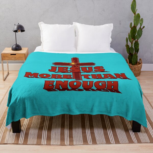 Item preview, Jesus, More Than Enough Cross designed and sold by IgniteWithin.