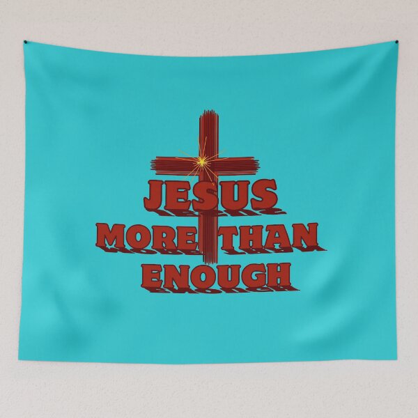 Item preview, Jesus, More Than Enough Cross designed and sold by IgniteWithin.