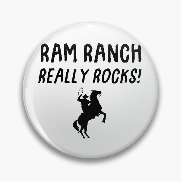 Item preview, Ram Ranch Really Rocks! - Black designed and sold by FuzzCanyon.
