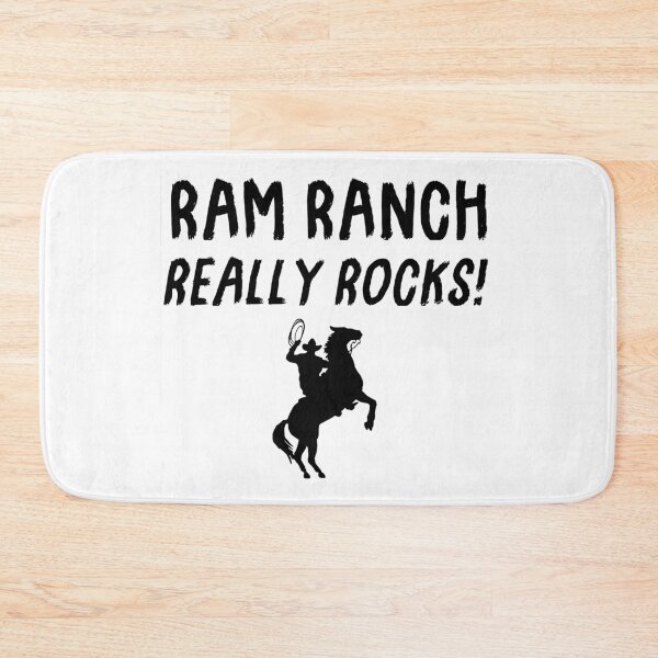 Item preview, Ram Ranch Really Rocks! - Black designed and sold by FuzzCanyon.