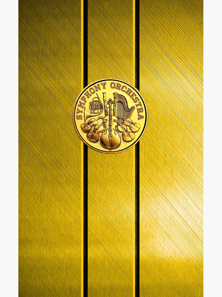 Thumbnail 3 of 3, Sticker, Golden Symphony Orchestra designed and sold by VkCases.