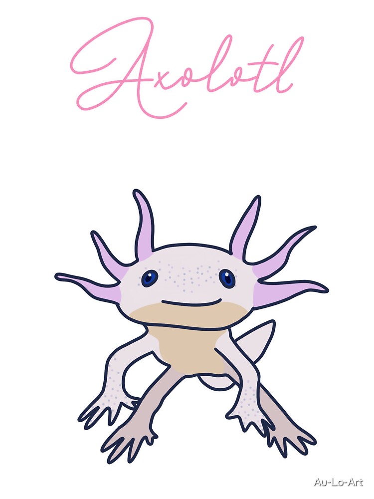 Axolotl Baby One Piece By Au Lo Art Redbubble